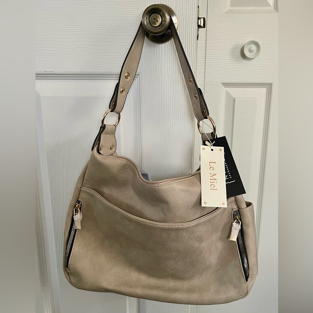 Le Miel Vegan Leather Purse